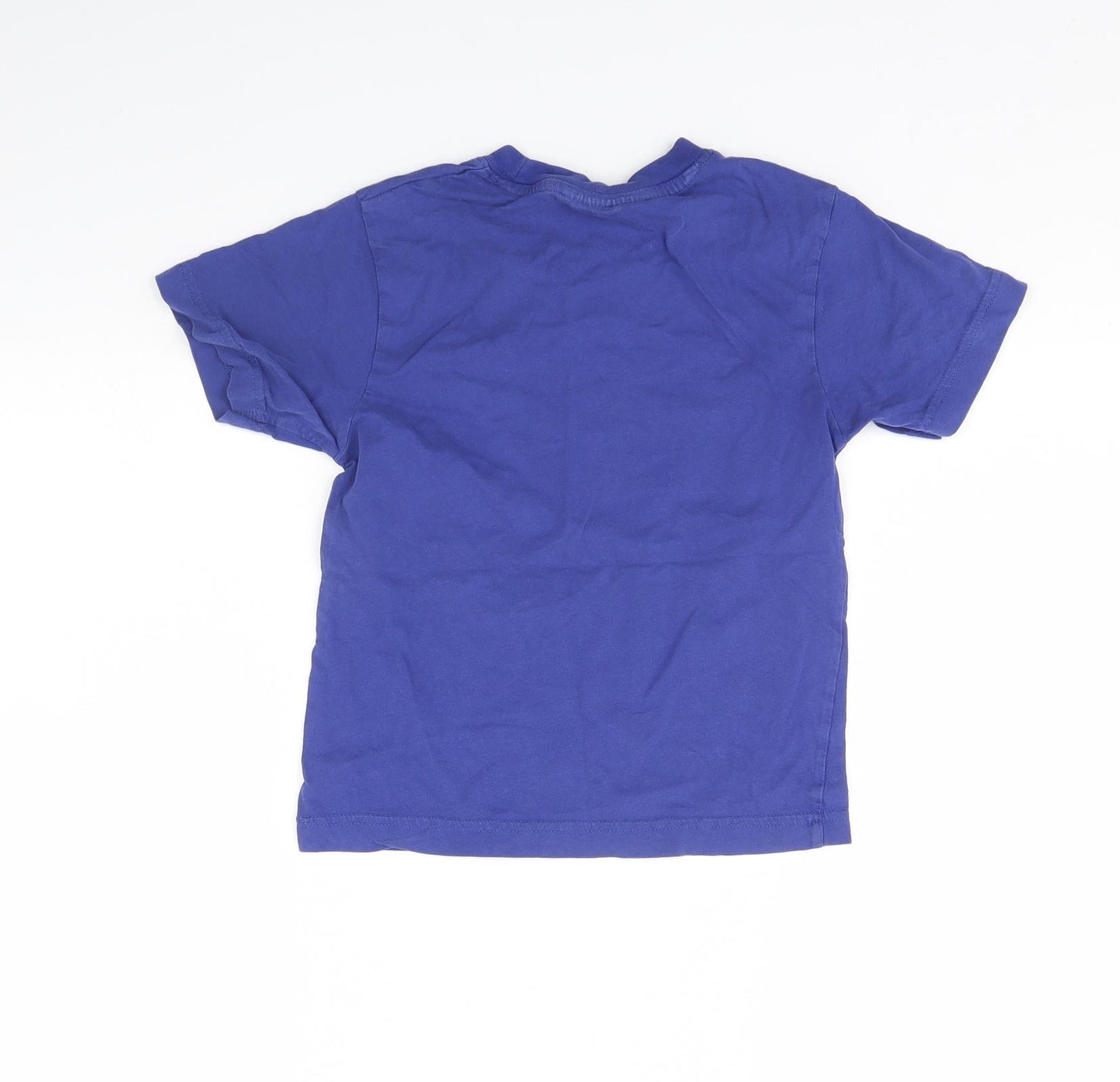 Blue Max Boys Blue   Basic T-Shirt Size 5 Years