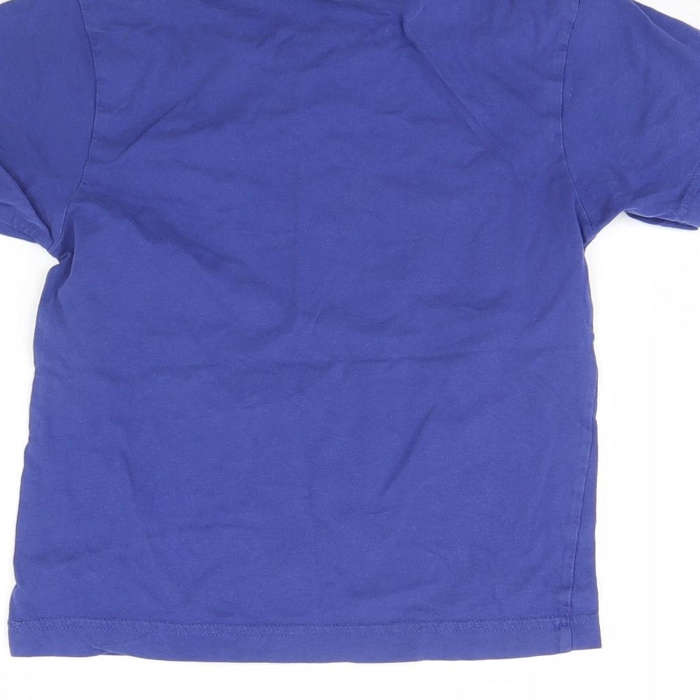 Blue Max Boys Blue   Basic T-Shirt Size 5 Years