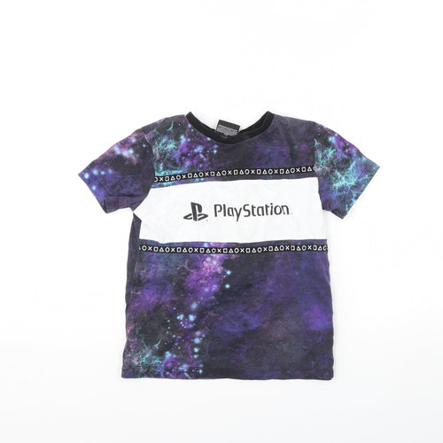 NEXT Boys Multicoloured   Basic T-Shirt Size 7 Years  - Playstation