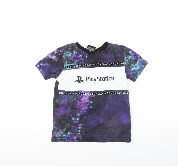 NEXT Boys Multicoloured   Basic T-Shirt Size 7 Years  - Playstation