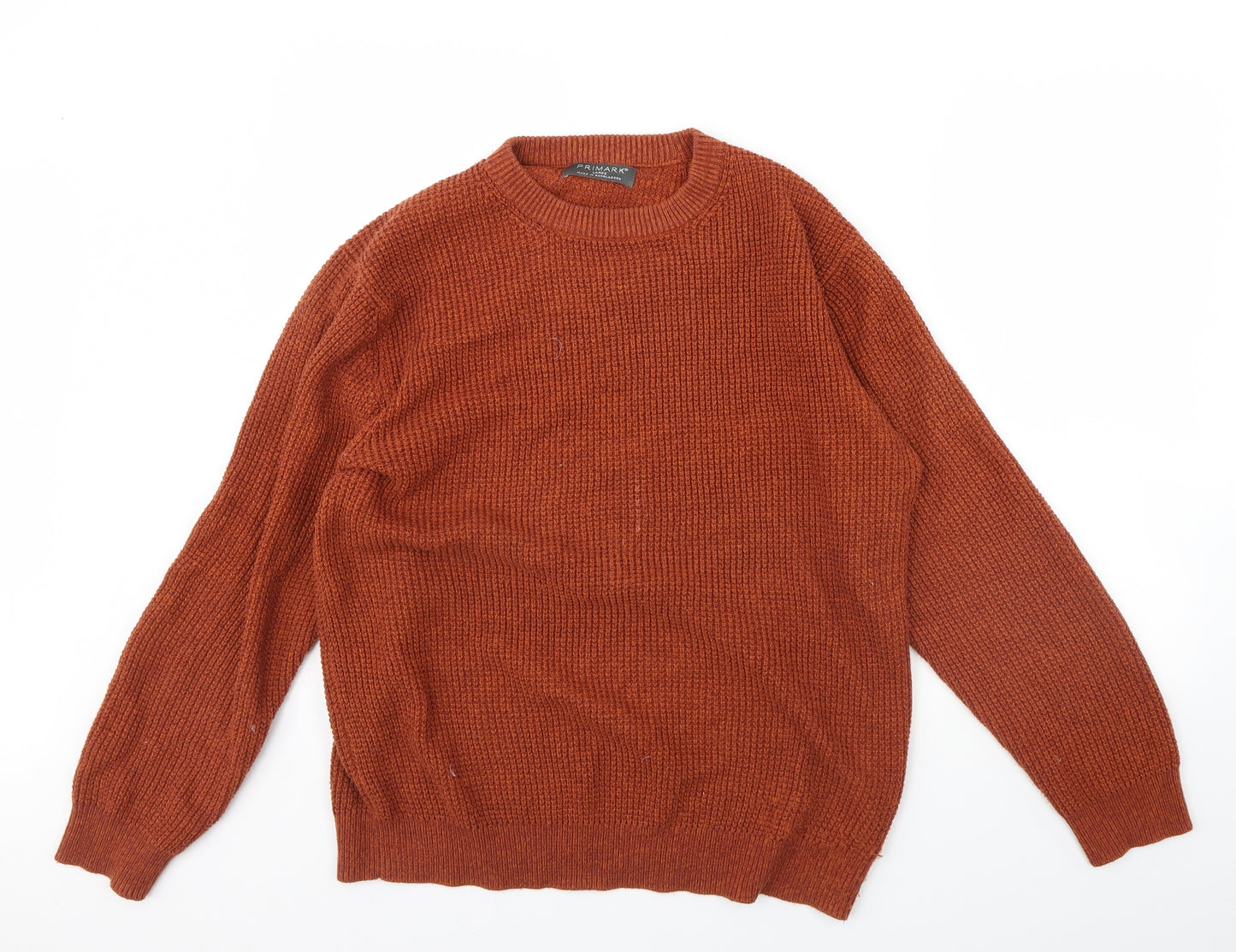 Primark Mens Brown   Pullover Jumper Size L