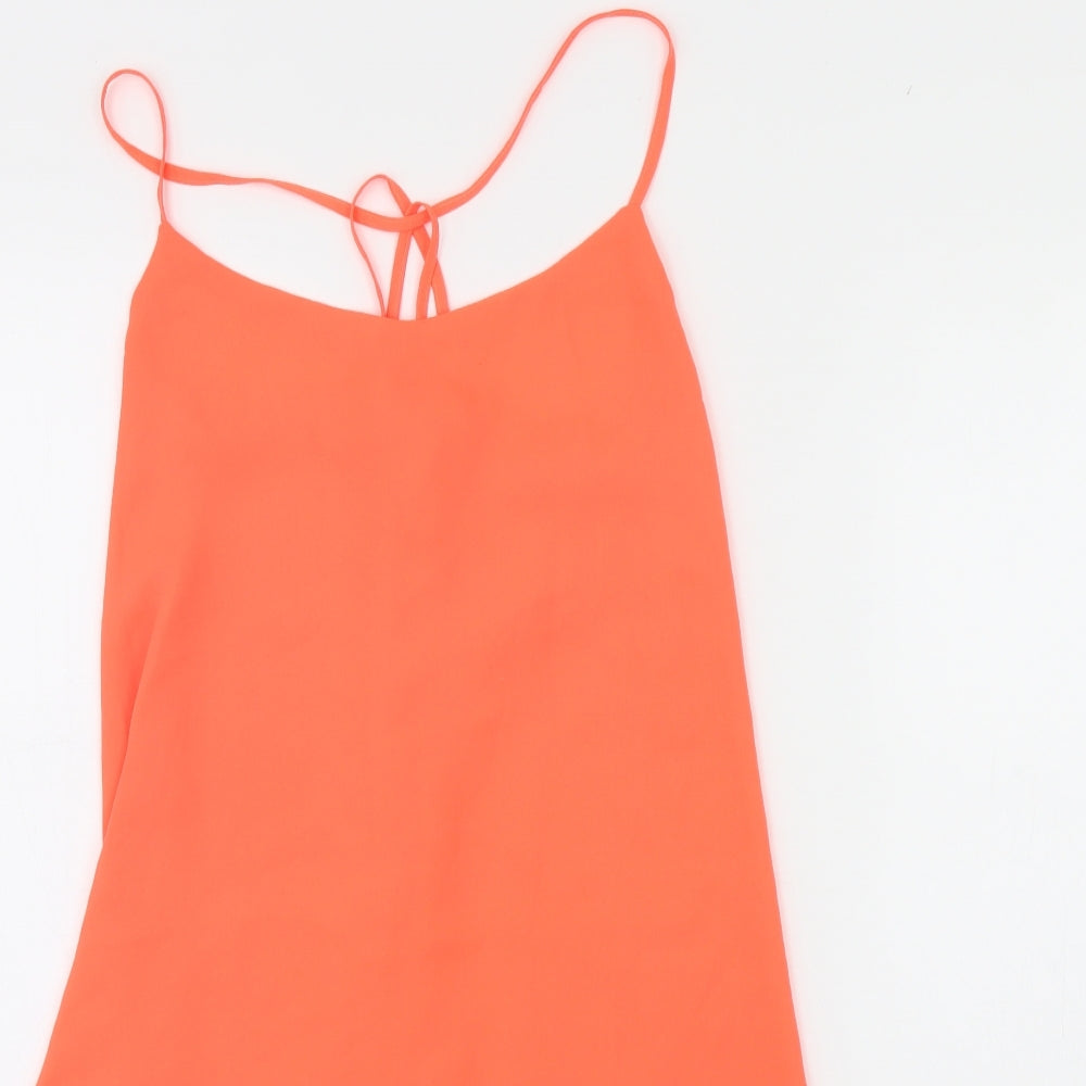 Ribbon Womens Orange   Shift  Size 10
