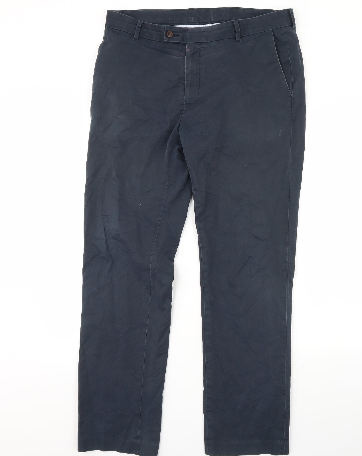 Charles Tyrwhitt Mens Blue   Trousers  Size 36 L32 in