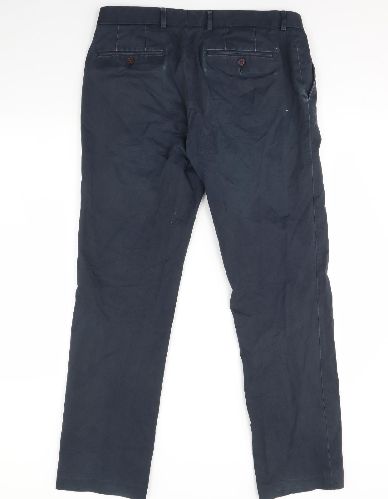 Charles Tyrwhitt Mens Blue   Trousers  Size 36 L32 in