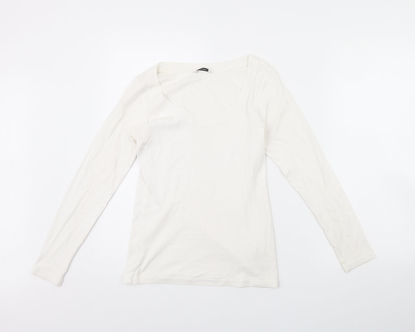 George Womens White   Basic T-Shirt Size 10