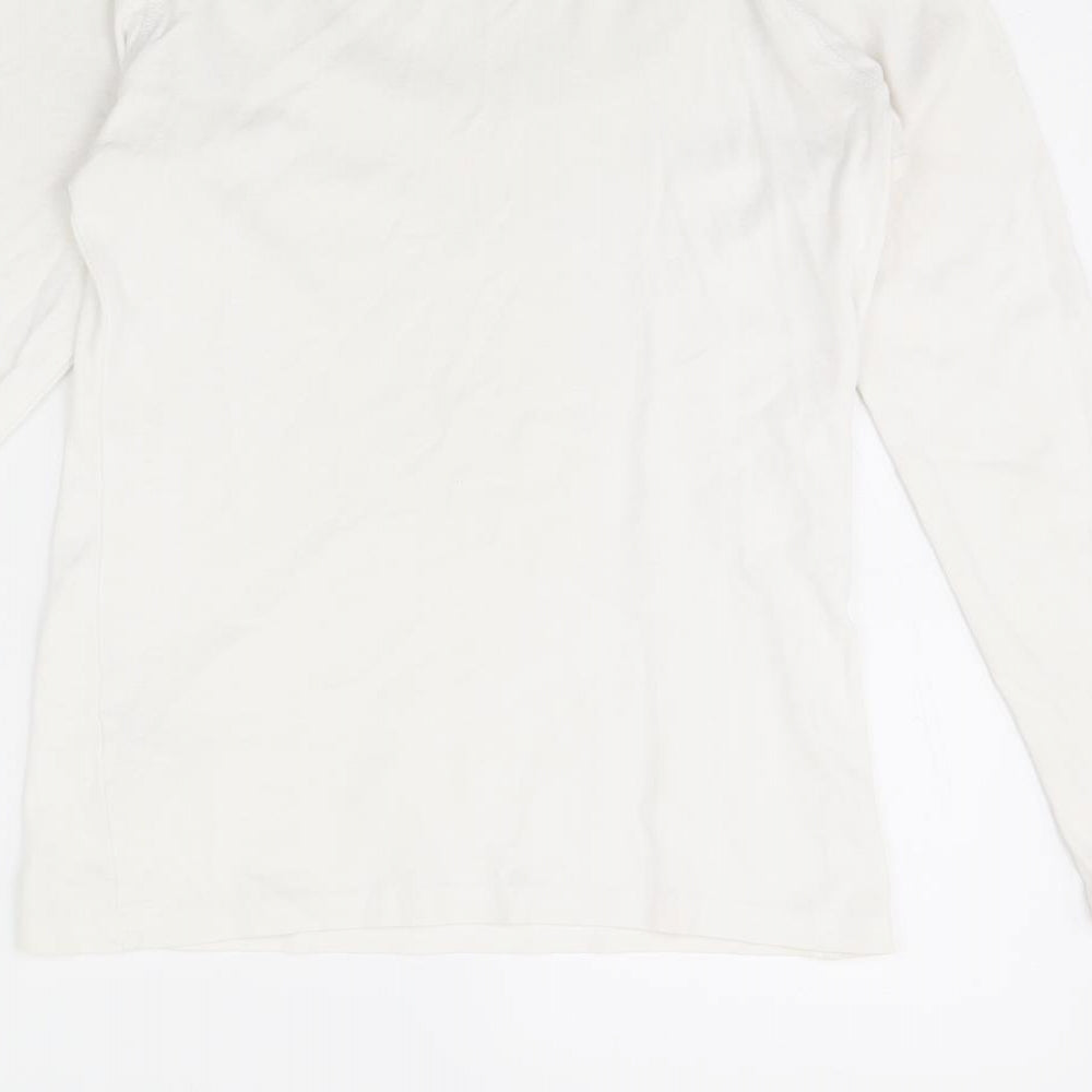 George Womens White   Basic T-Shirt Size 10