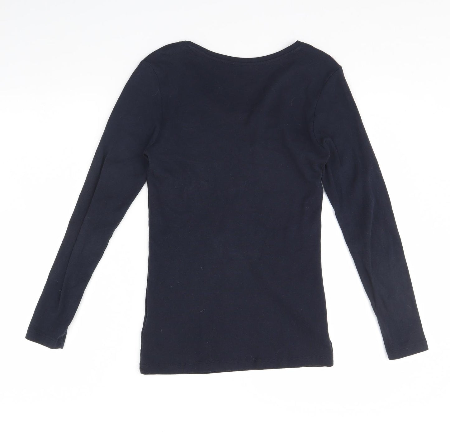 Peacocks Womens Blue   Basic T-Shirt Size 10