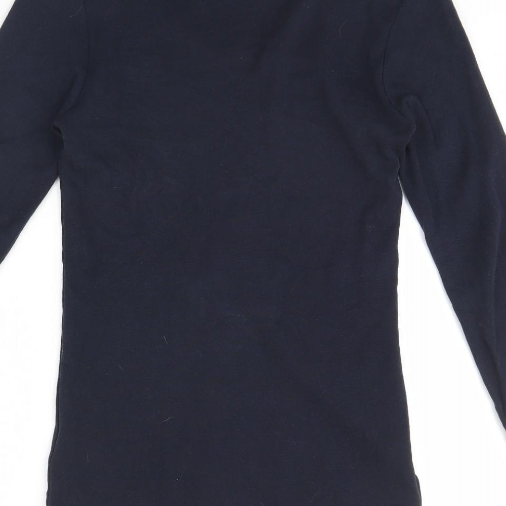 Peacocks Womens Blue   Basic T-Shirt Size 10