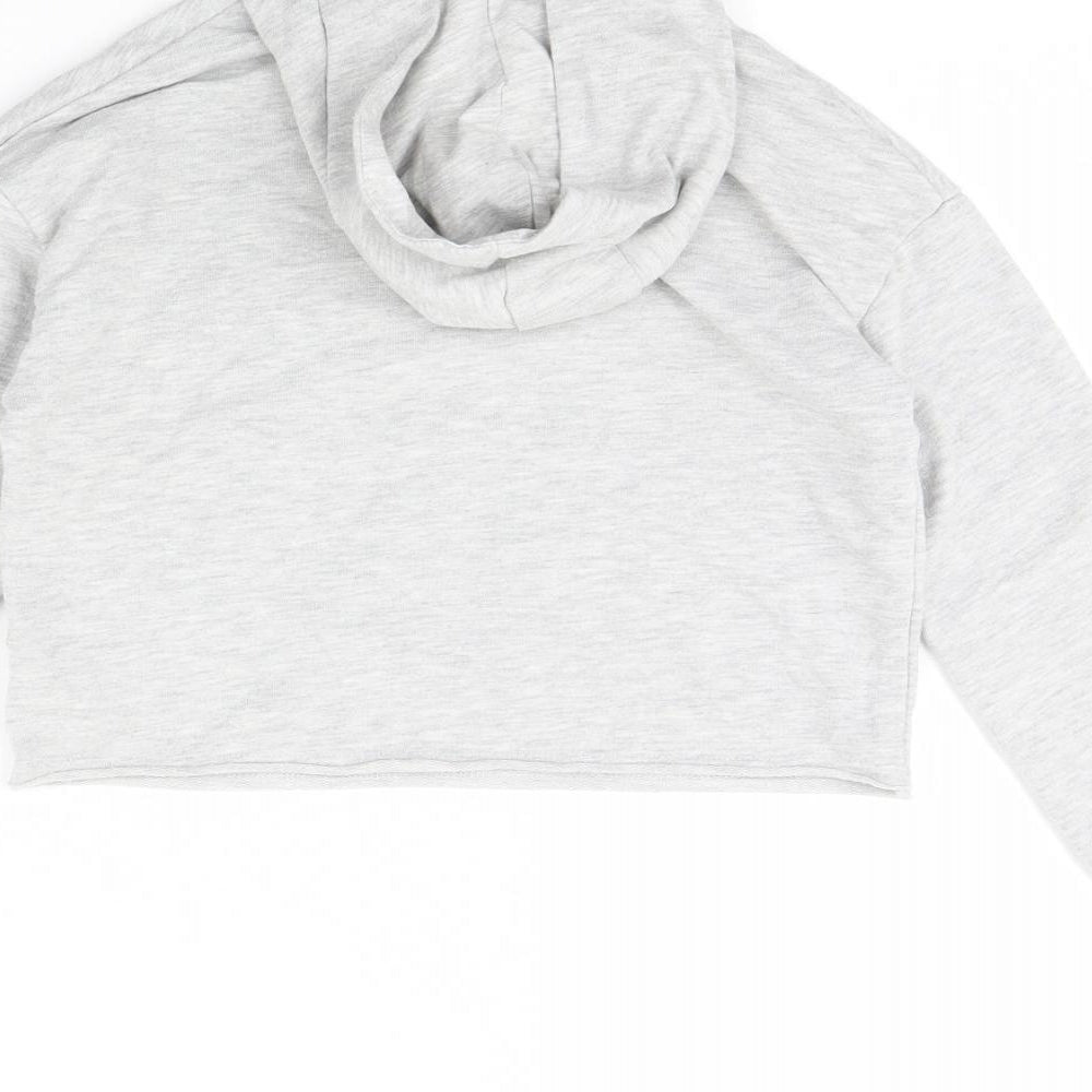 George Girls Grey   Pullover Hoodie Size 7 Years
