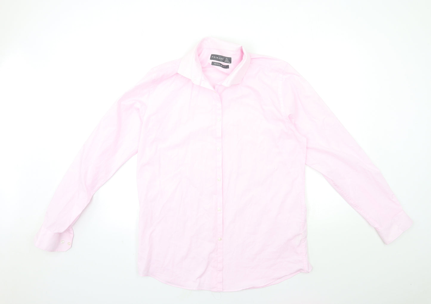 Primark Mens Pink    Dress Shirt Size 16