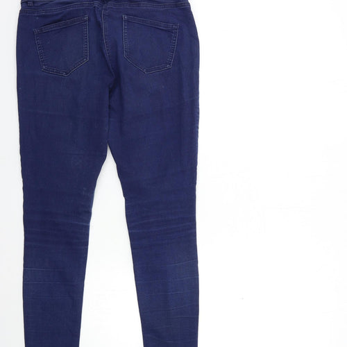 George Womens Blue  Denim Skinny Jeans Size 14 L28 in