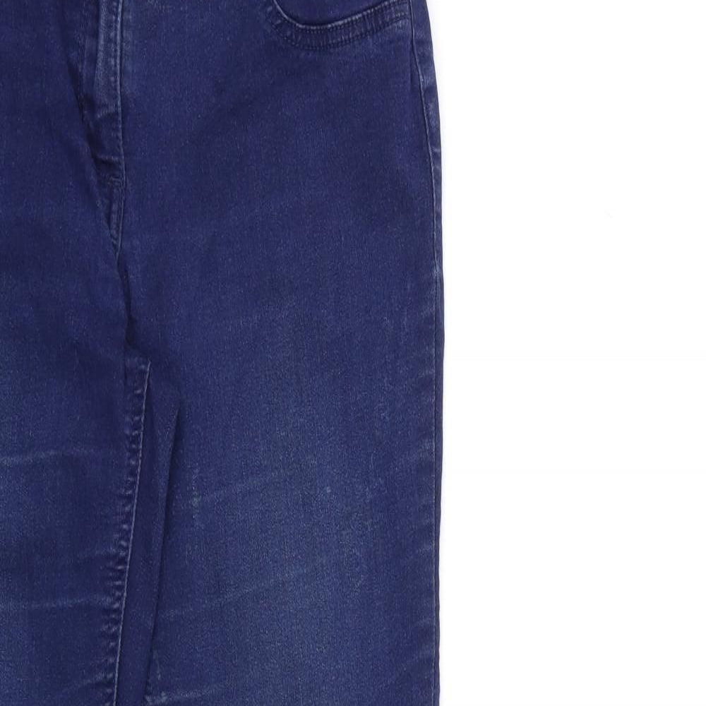 George Womens Blue  Denim Skinny Jeans Size 14 L28 in