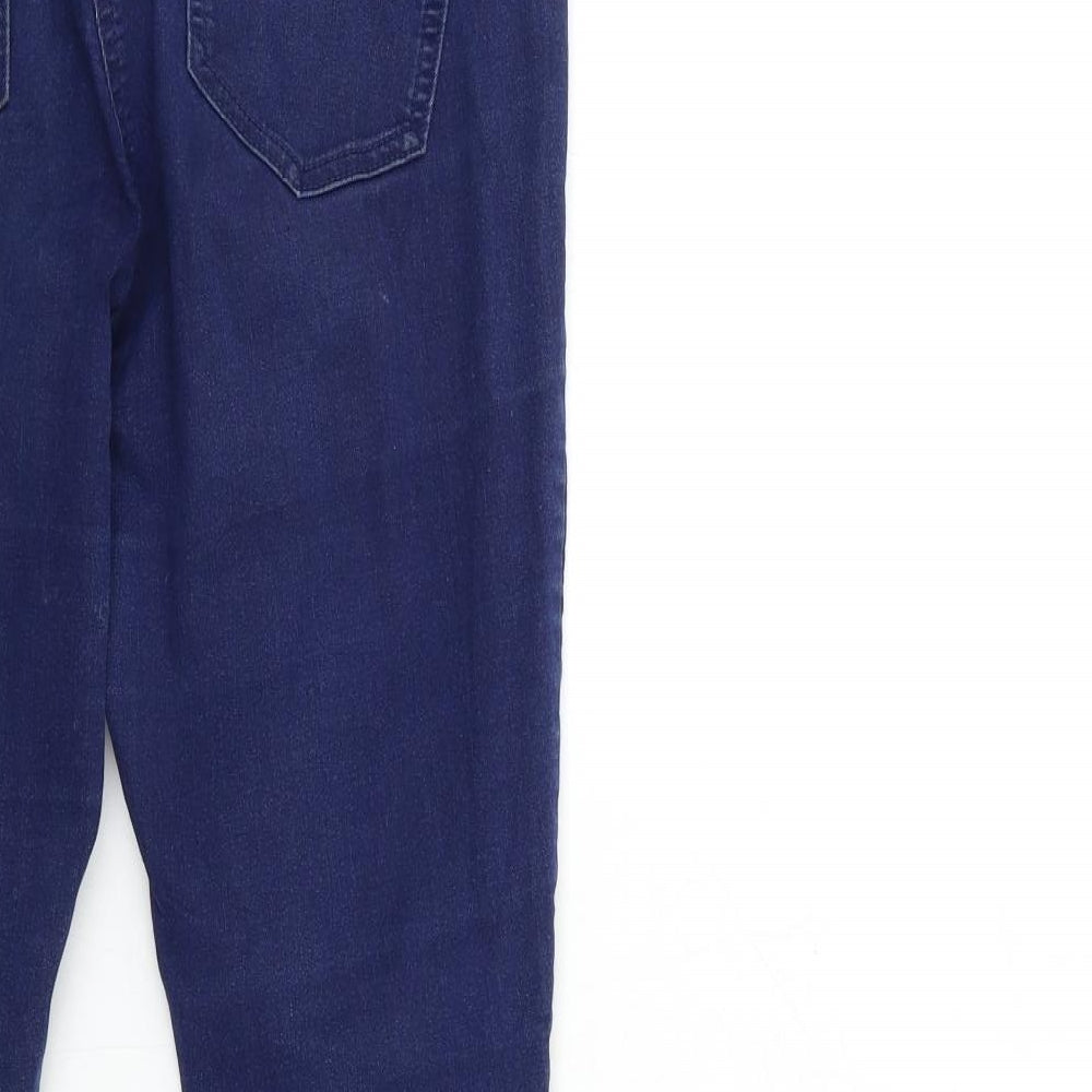 George Womens Blue  Denim Skinny Jeans Size 14 L28 in