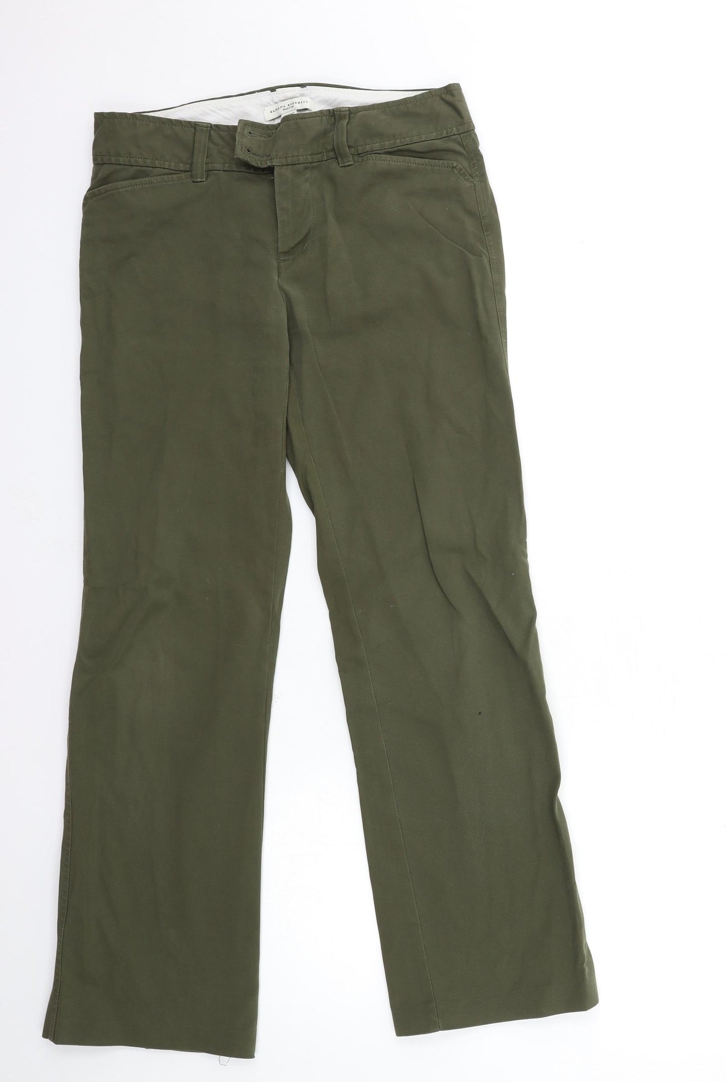 Banana Republic Womens Green   Trousers  Size 30 in L30 in