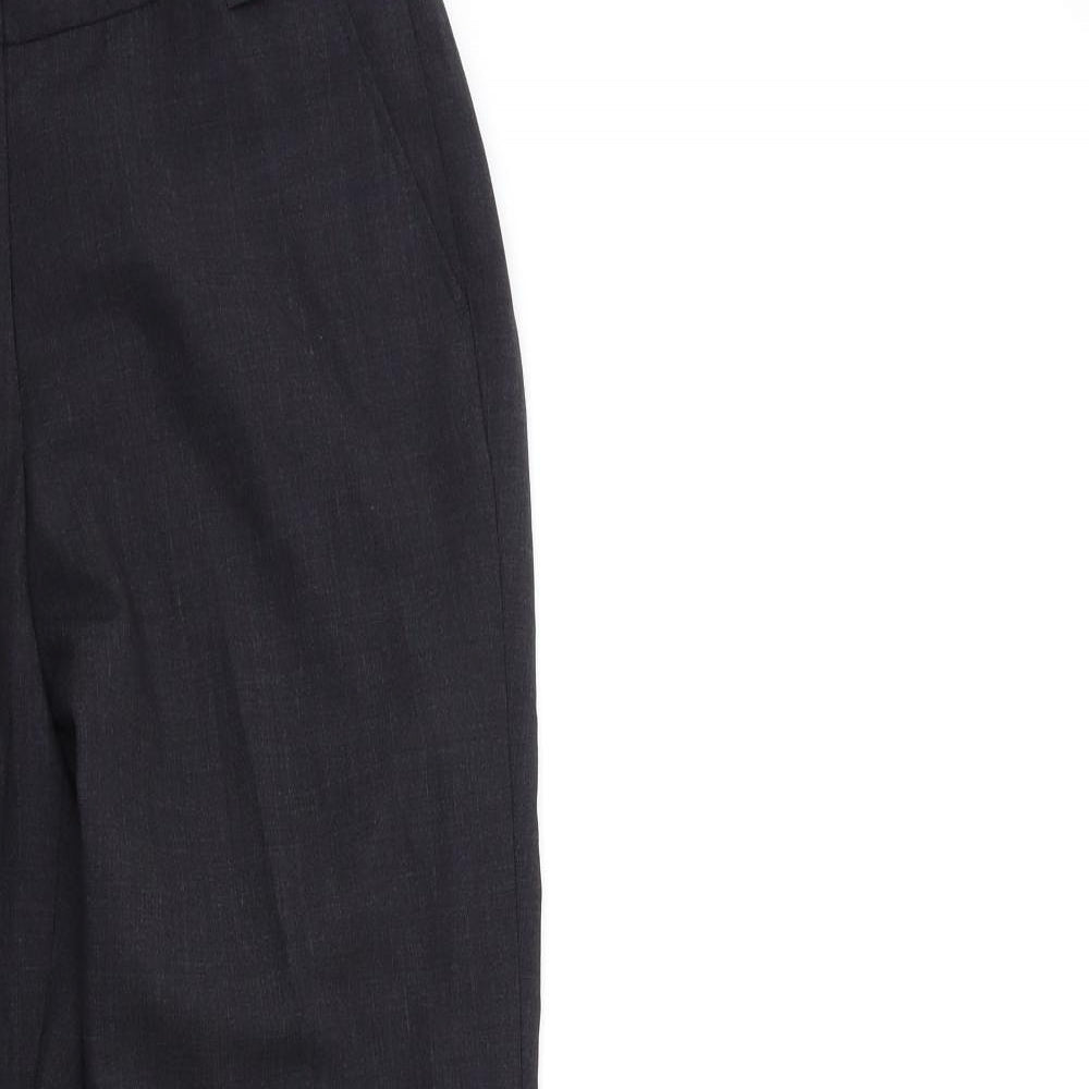 Uniform Experiment Womens Black   Trousers  Size 10 L27 in