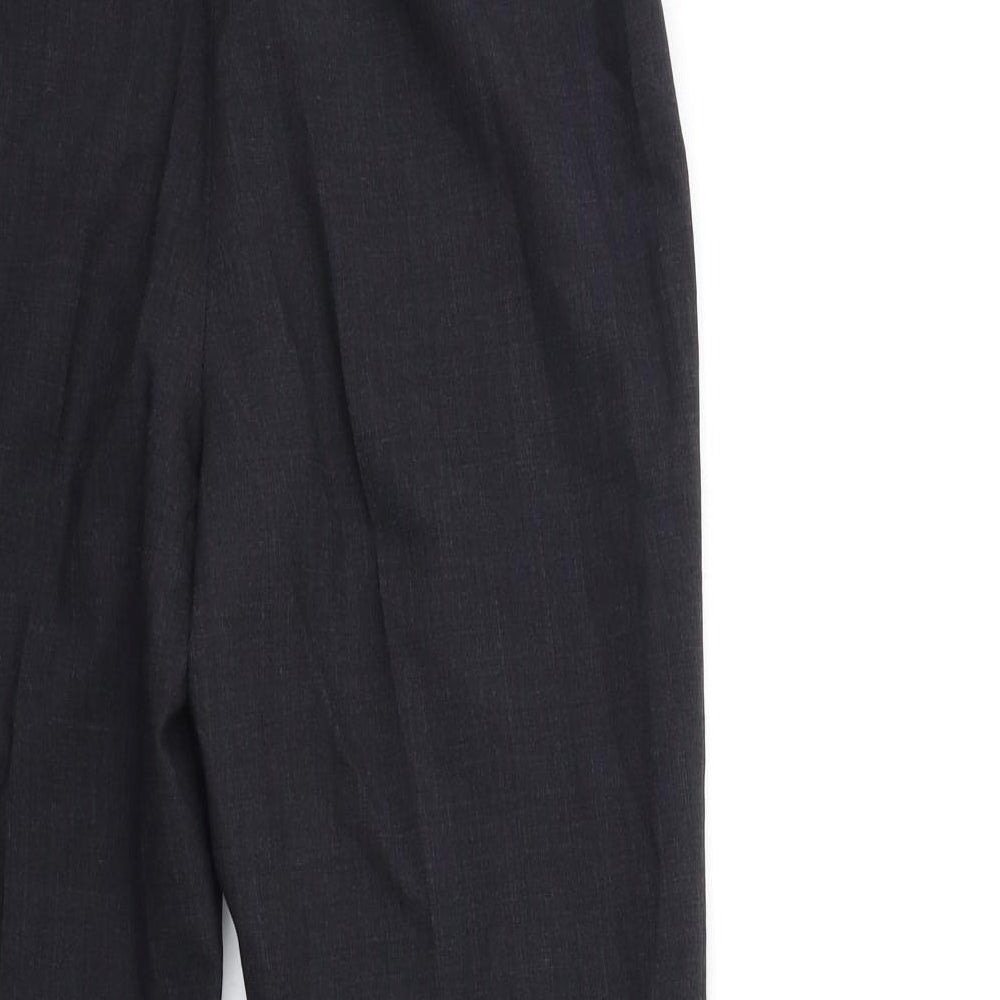 Uniform Experiment Womens Black   Trousers  Size 10 L27 in