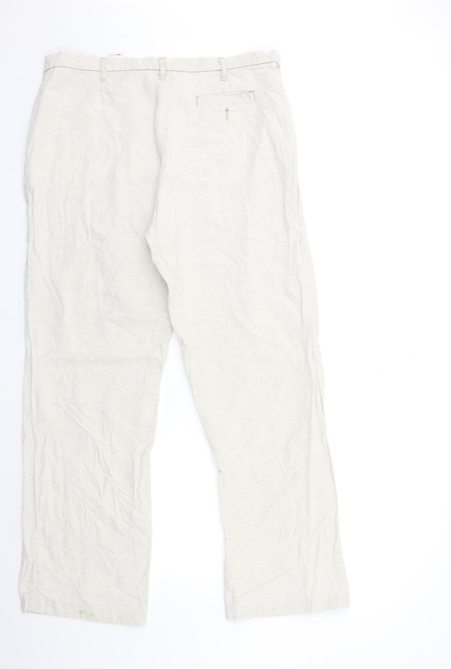 C&A Womens Beige   Trousers  Size 18 L31 in
