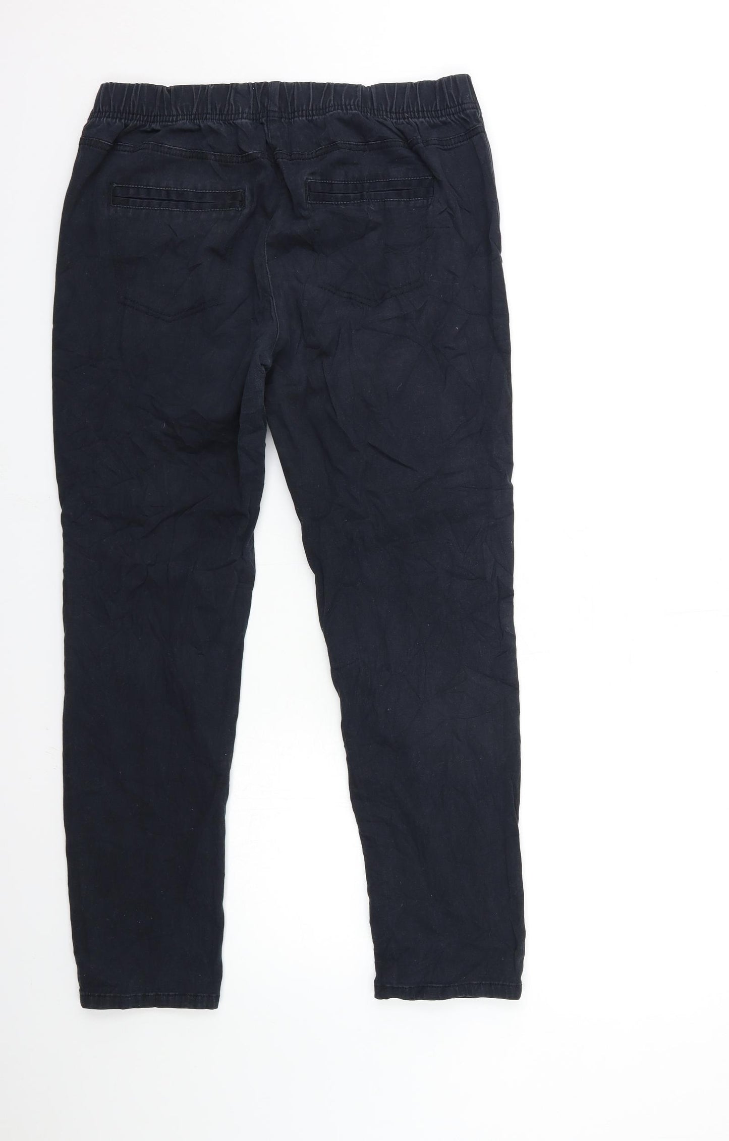 George Womens Black   Trousers  Size 16 L29 in