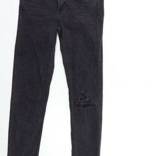 H&M Womens Blue  Denim Skinny Jeans Size 27 in L28 in