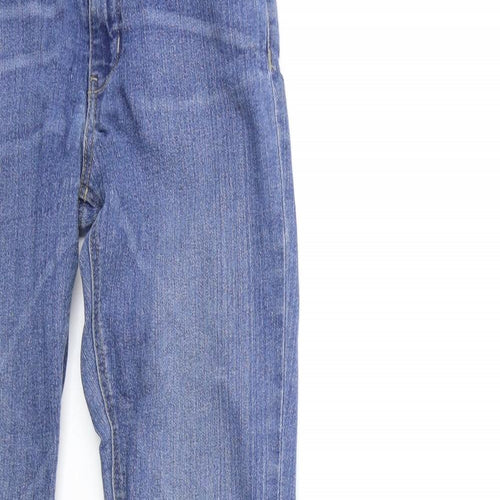 Preworn Womens Blue  Denim Skinny Jeans Size 26 in L30 in
