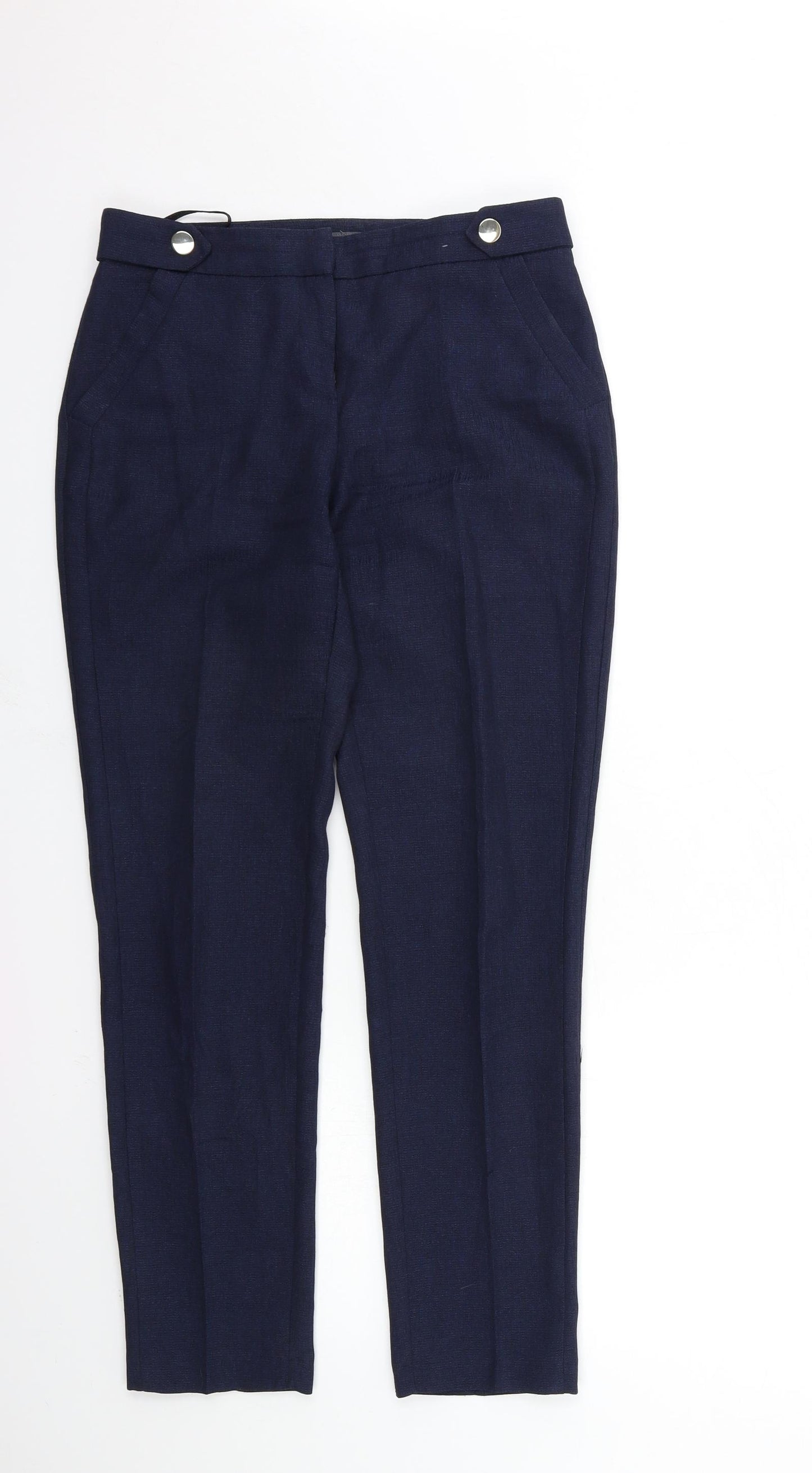 Atmosphere Womens Blue   Trousers  Size 8 L27 in