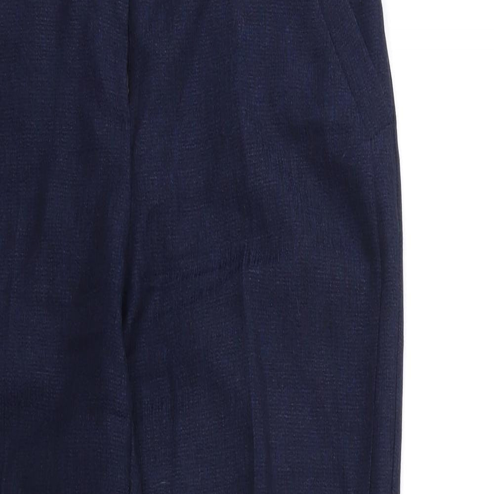 Atmosphere Womens Blue   Trousers  Size 8 L27 in