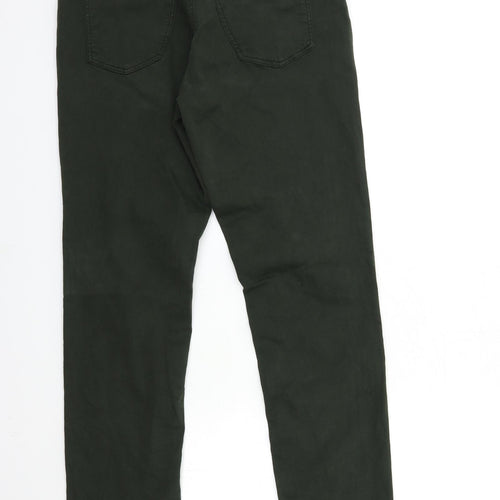 H.I.S Womens Green  Denim Skinny Jeans Size 10 L26 in