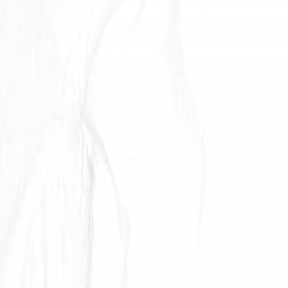 Jacques Vert Womens White  Denim Skinny Jeans Size 28 in L26 in