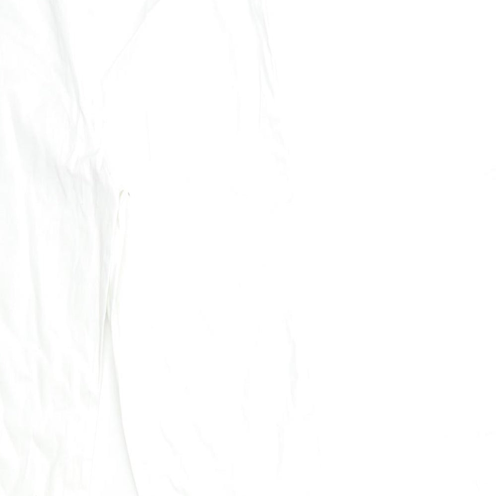 Jacques Vert Womens White  Denim Skinny Jeans Size 28 in L26 in