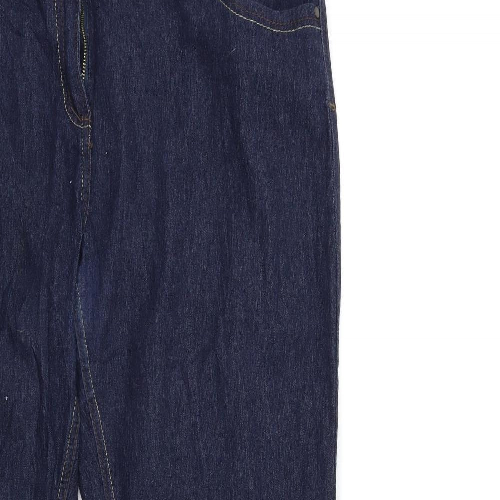 Avenue Womens Blue  Denim Skinny Jeans Size 18 L29 in