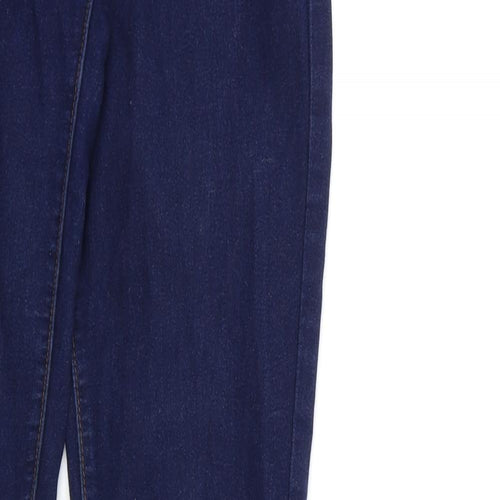 Denim & Co. Womens Blue  Denim Skinny Jeans Size 8 L32 in