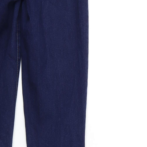 Denim & Co. Womens Blue  Denim Skinny Jeans Size 8 L32 in