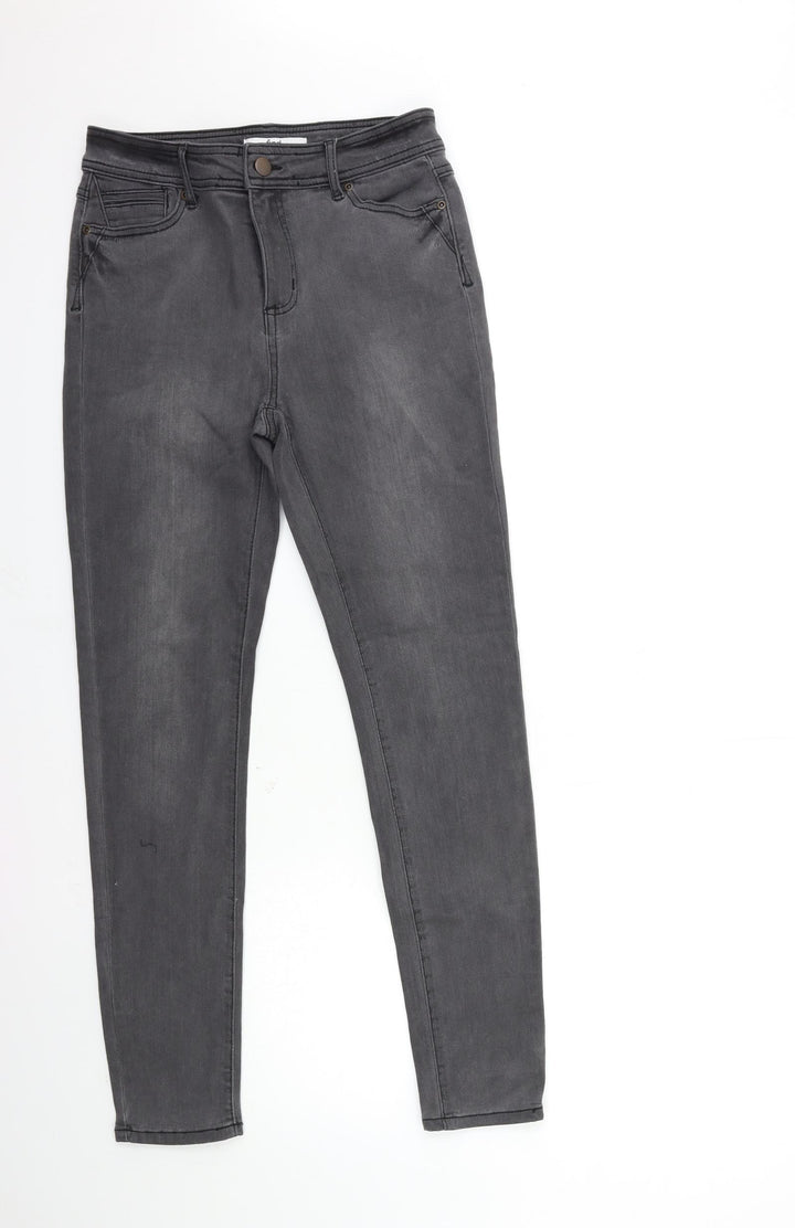find. Womens Grey  Denim Skinny Jeans Size 30 in L32 in