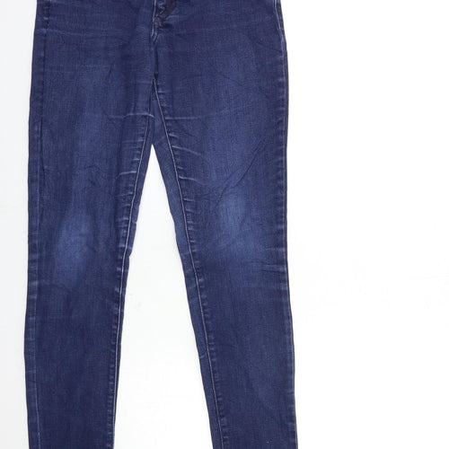 Levi's Womens Blue  Denim Skinny Jeans Size 28 in L32 in
