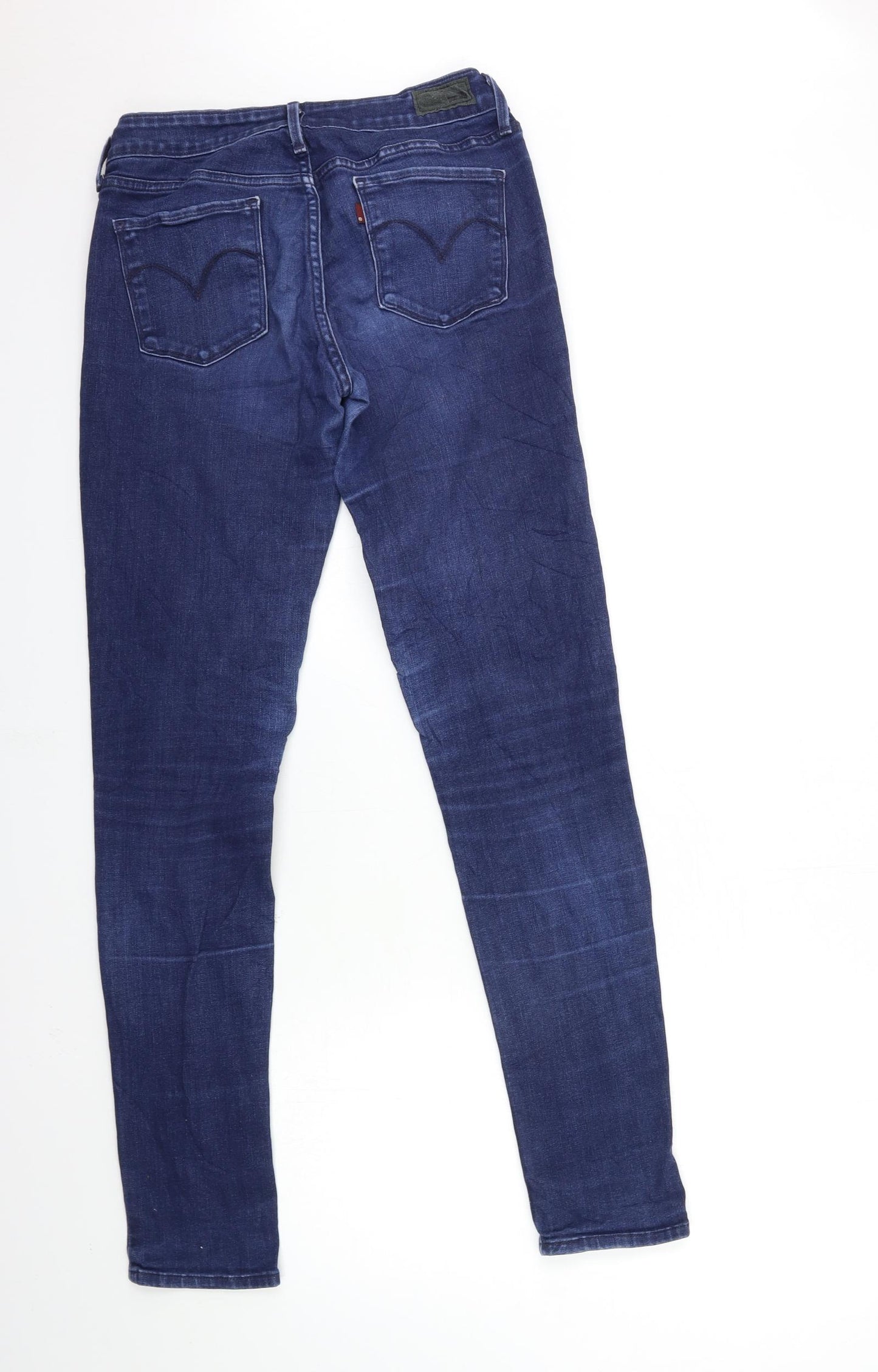 Levi's Womens Blue  Denim Skinny Jeans Size 28 in L32 in