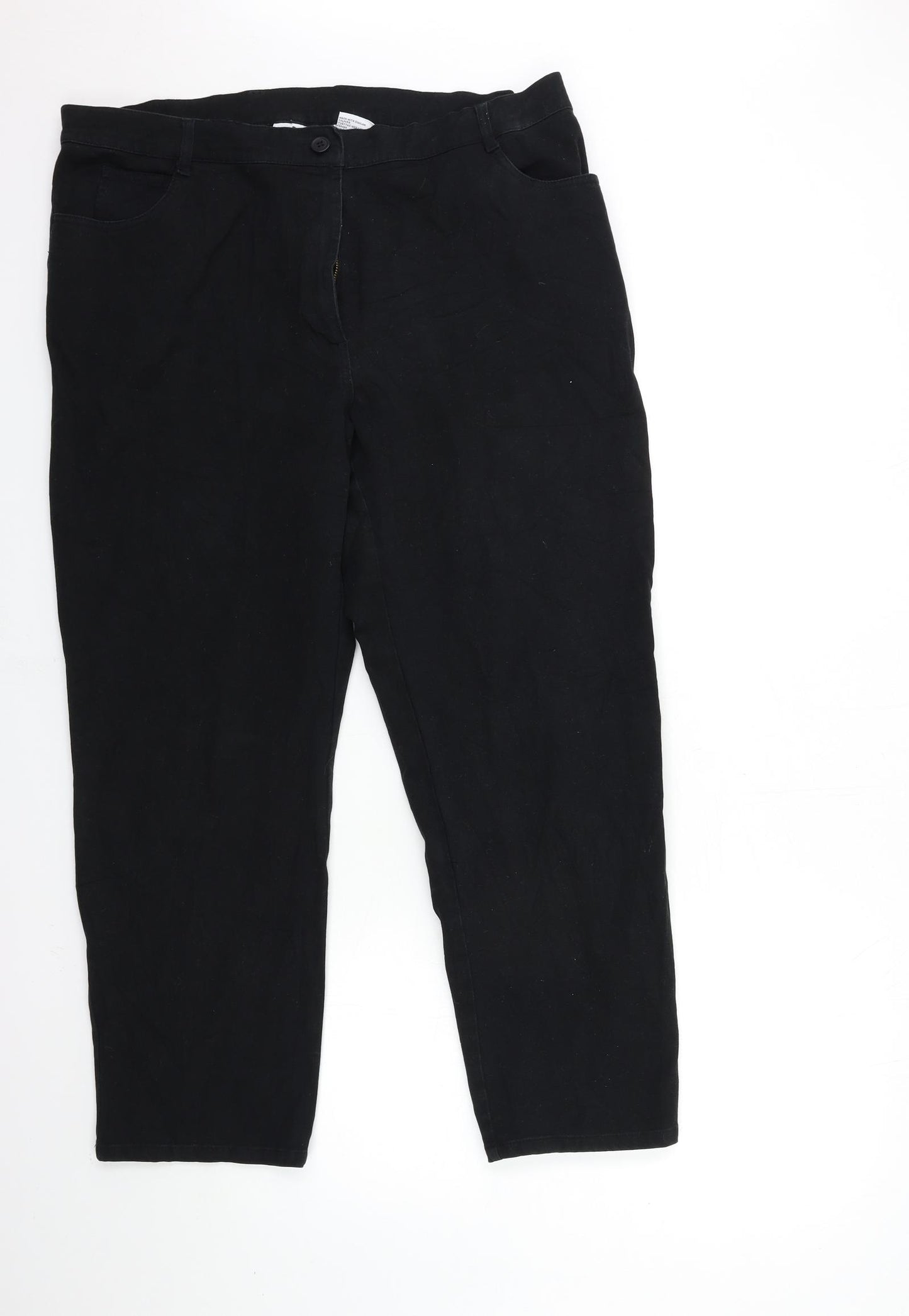 Urban Outfitters Womens Black  Denim Straight Jeans Size L L27 in