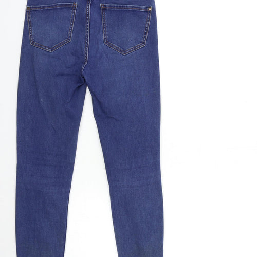 New Look Womens Blue  Denim Skinny Jeans Size 26 in L28 in