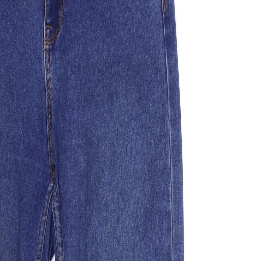 New Look Womens Blue  Denim Skinny Jeans Size 26 in L28 in