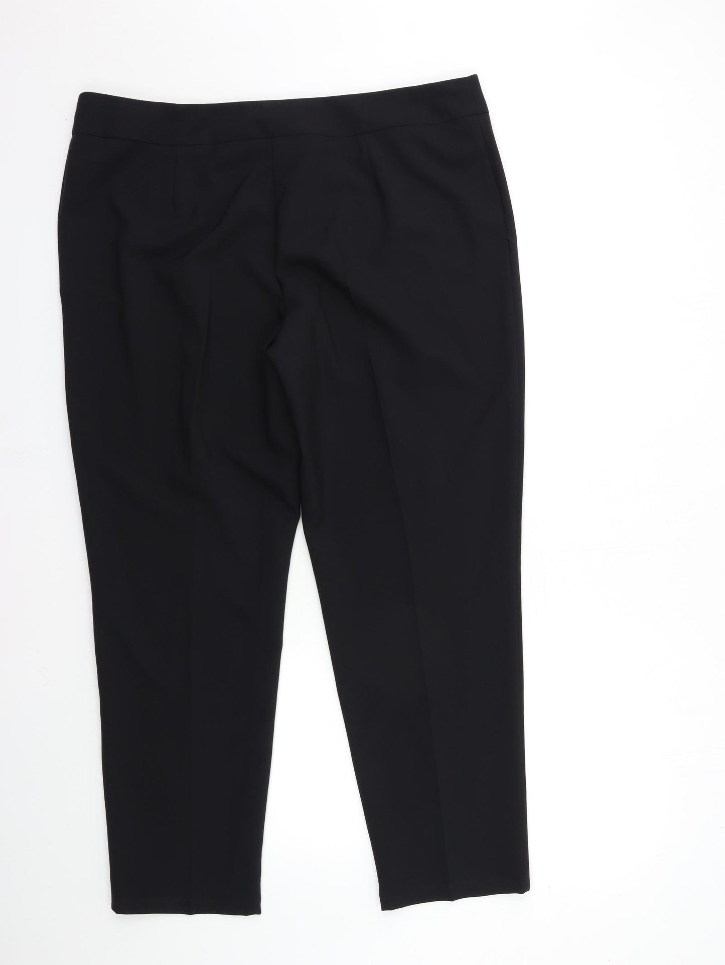 George Womens Black   Trousers  Size 18 L28 in