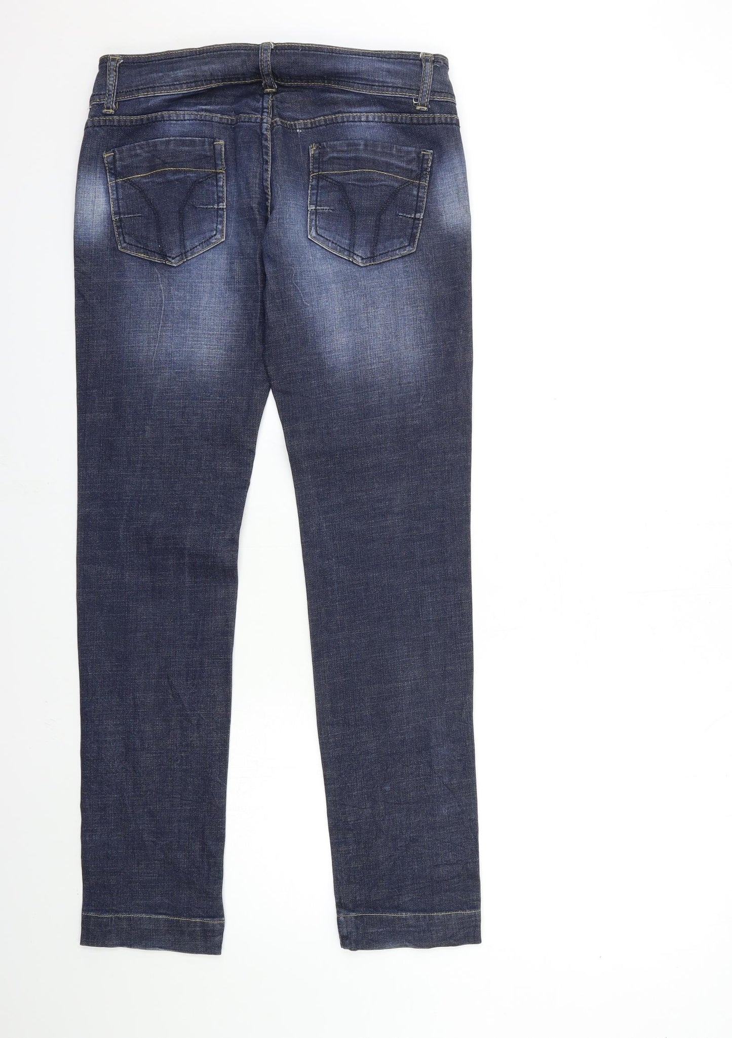 Wild Girl Womens Blue  Denim Skinny Jeans Size 30 in L31 in