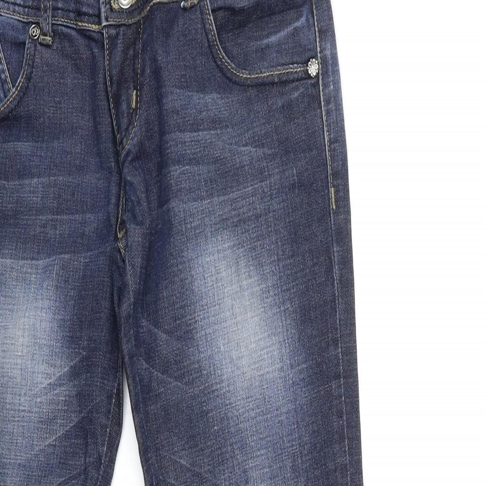 Wild Girl Womens Blue  Denim Skinny Jeans Size 30 in L31 in