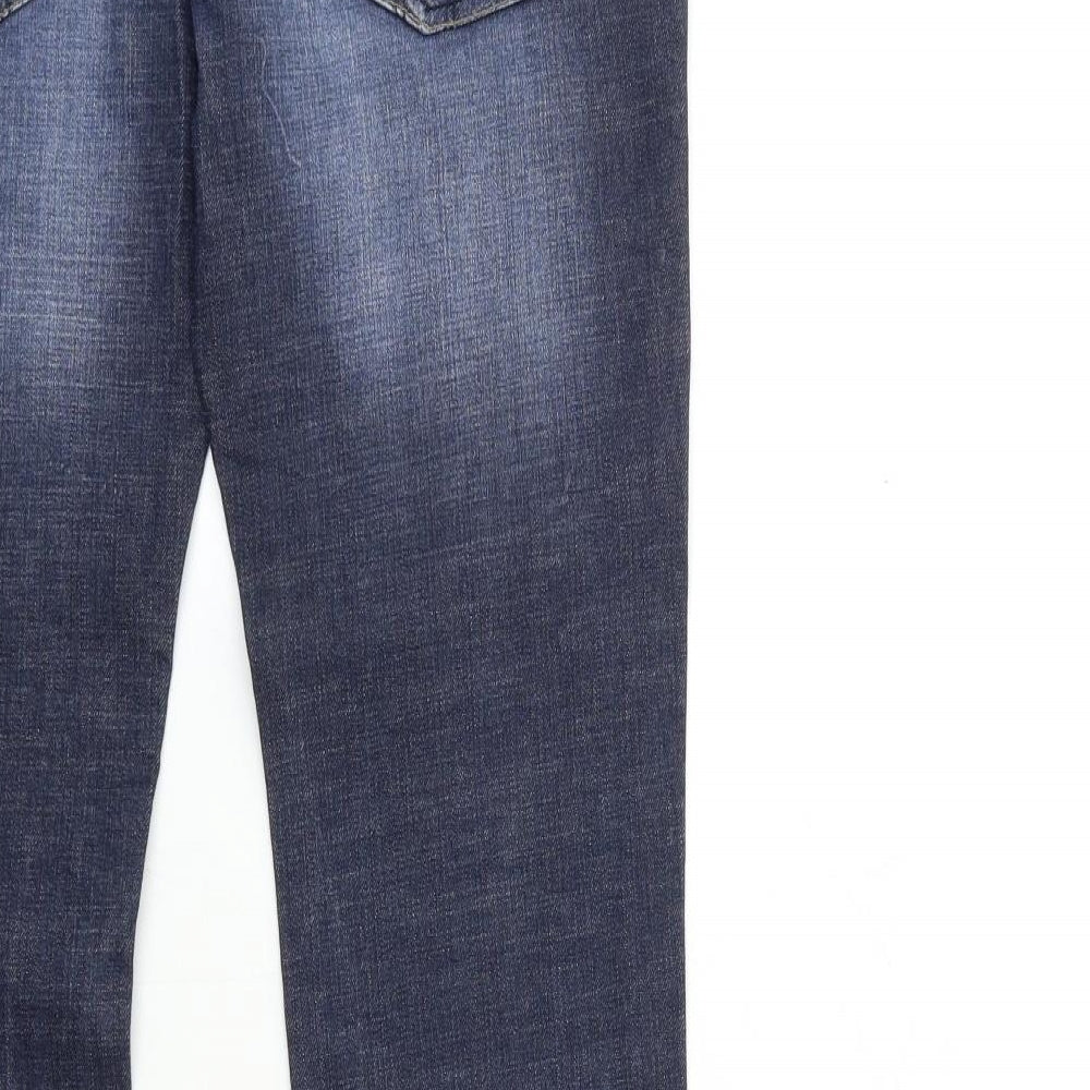 Wild Girl Womens Blue  Denim Skinny Jeans Size 30 in L31 in