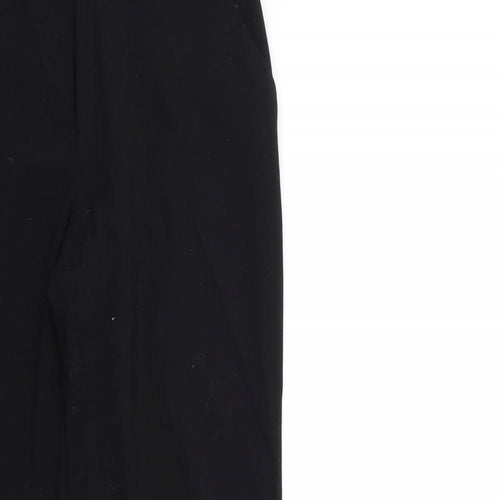 Papaya Womens Black   Trousers  Size 6 L26 in