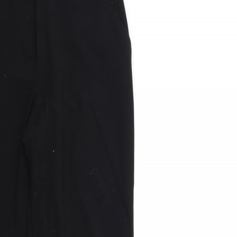 Papaya Womens Black   Trousers  Size 6 L26 in