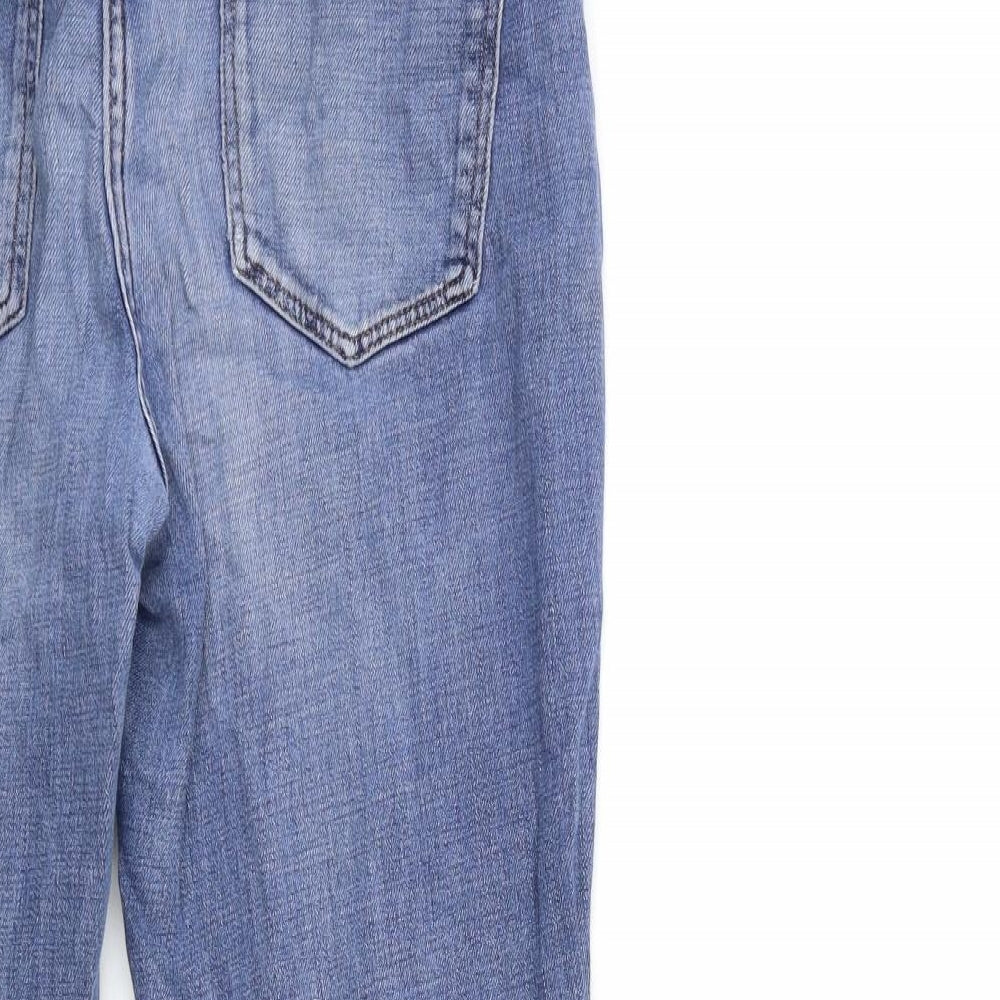 NEXT Womens Blue  Denim Mom Jeans Size 12 L28 in