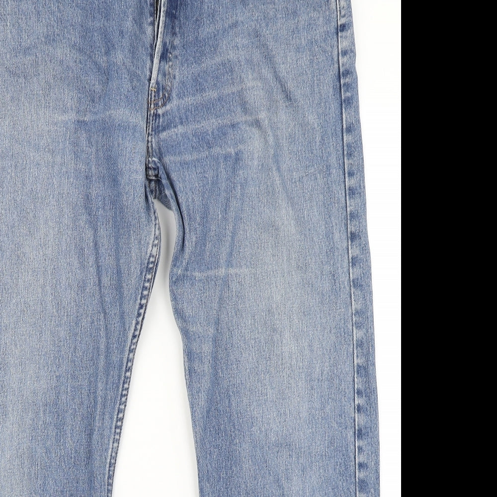 Levi Strauss & Co Mens Blue  Denim Straight Jeans Size 36 in L30 in