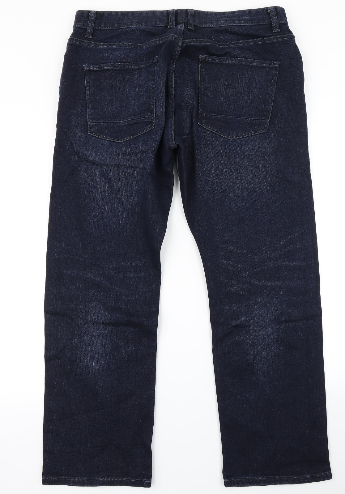 NEXT Mens Blue  Denim Straight Jeans Size 36 in L29 in