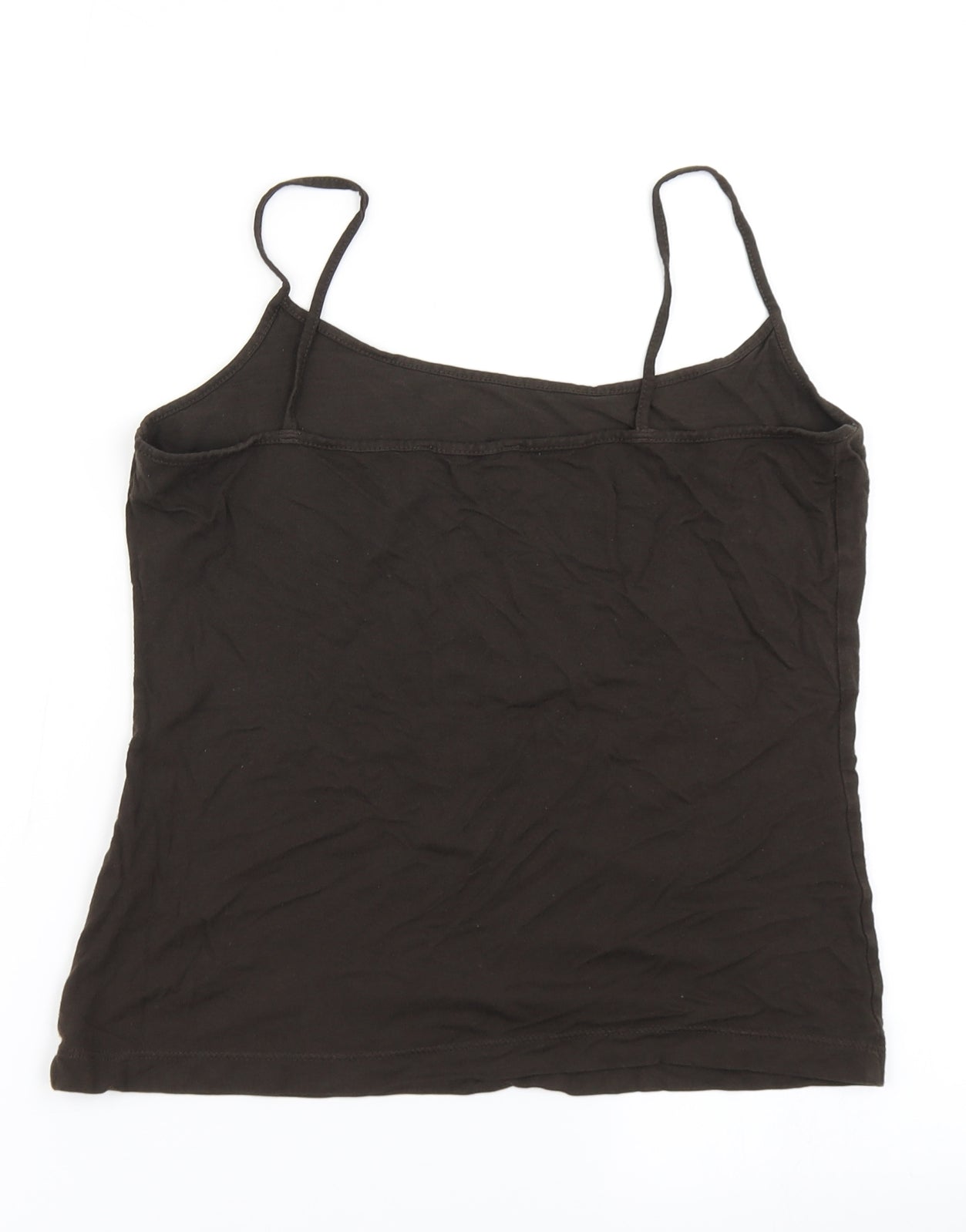 Marks & Spencer Womens Brown   Camisole T-Shirt Size 10