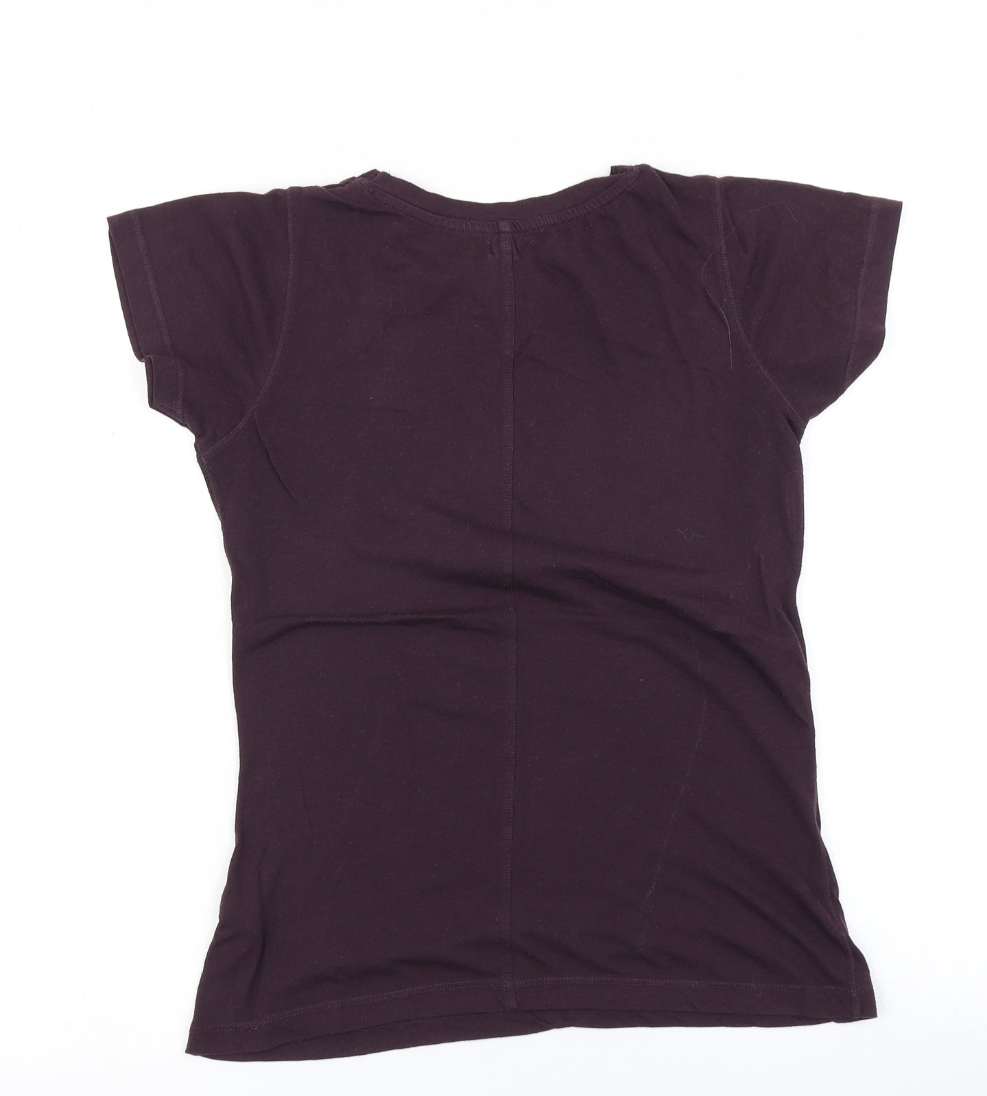 New Look Womens Purple   Basic T-Shirt Size 8