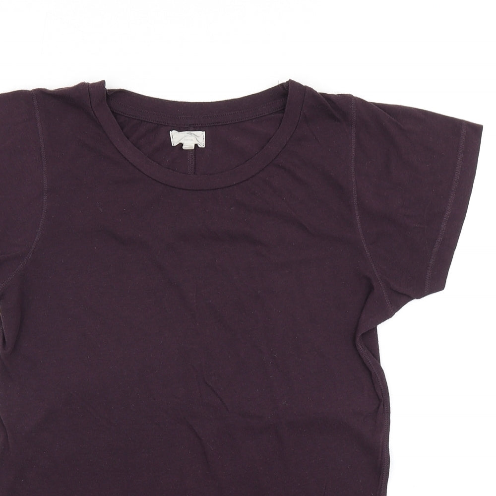New Look Womens Purple   Basic T-Shirt Size 8